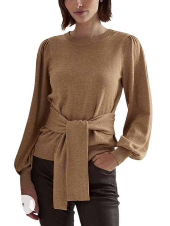 Ralph Lauren Sweaters - Lauren Ralph Lauren Belted Cotton Blen Sweater Size 3X NWOT